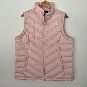 The North Face Light Pink Puffer Vest